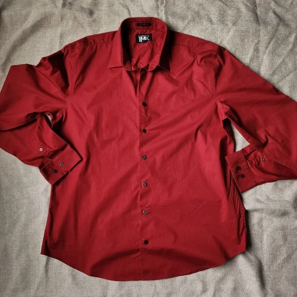 Express | Shirts | Express Men Mx Modern Fit Cotton Dress Shirt Deep Red Size Xl 17 17 | Poshmark Express | Shirts | Express Men Mx Modern Fit Cotton Dress Shirt Deep Red Size Xl 17 17 | Poshmark